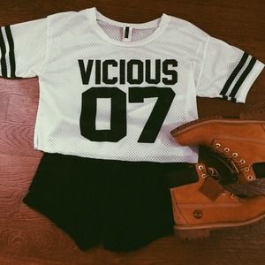 Black highwaisted shorts