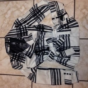 Bundle purple boots and  elegant blazer/jacket