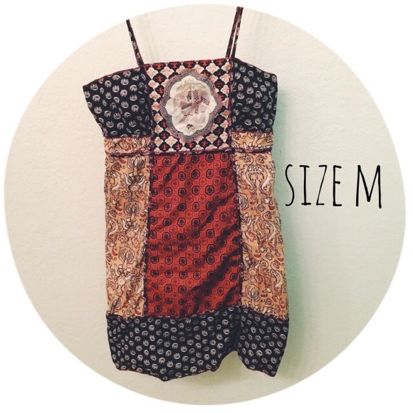 Bohemian elephant dress