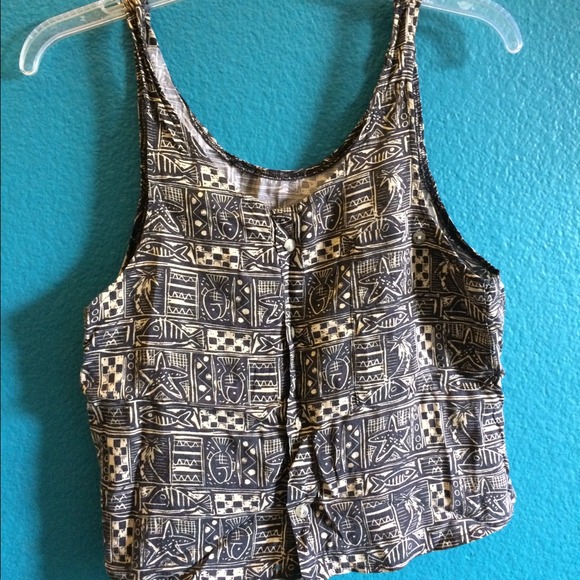 Tribal Print Tank Top