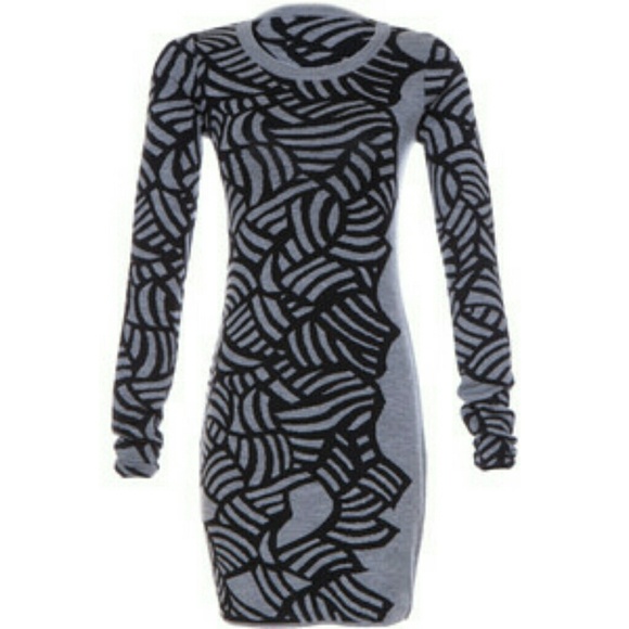 Diane Von Furstenberg Long Sleeve Sweater Dress - Picture 2 of 3