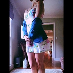 HCO Floral Print Dress NWOT