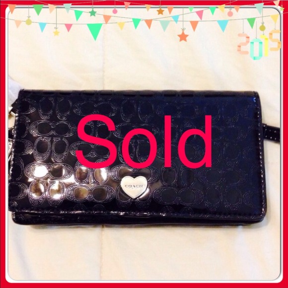 100% Authentic Coach Clutch