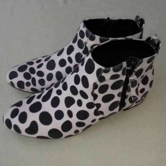 Polka Dot Boots - by Joe Fresh - NWOT - Picture 2 of 4