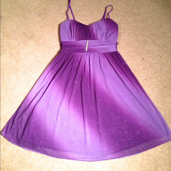 Purple Sparkly Dress