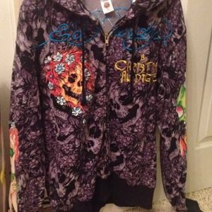 Men's Christian Audigier, Ed Hardy Hoodie/Jacket!!