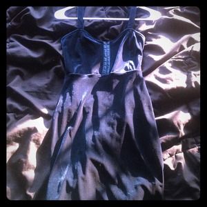 Velvet tight fitting dress