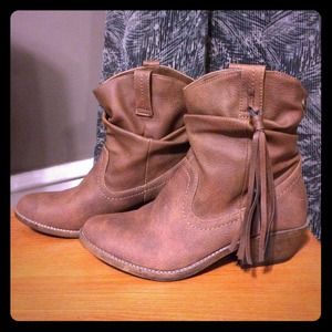 Brown Boots Booties