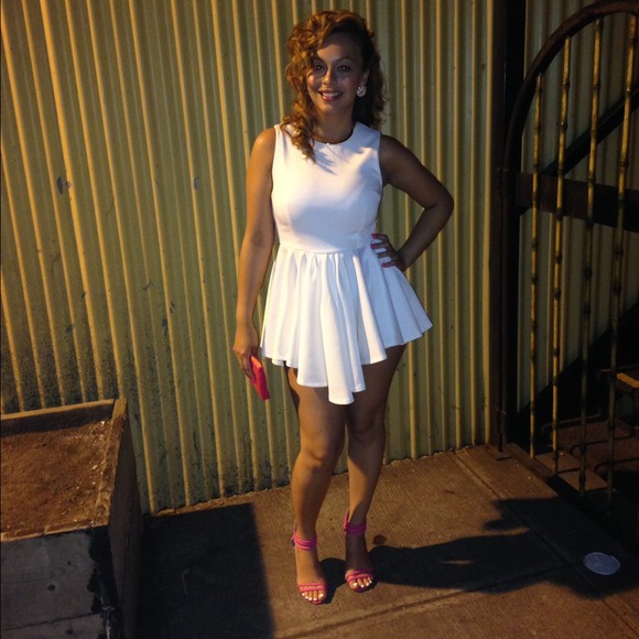 White dress