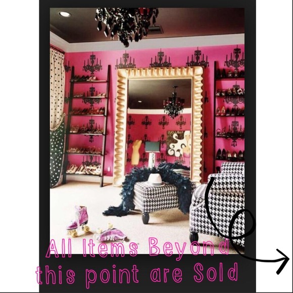 All Items Beyond this Point are SOLD