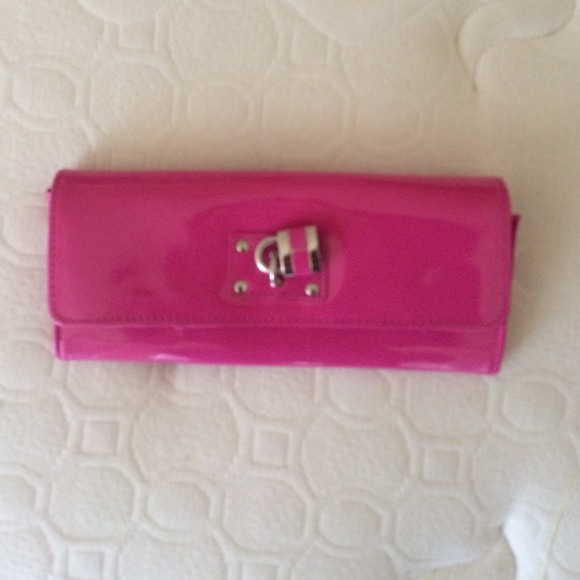 Pink trendy wallet