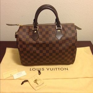 100% Authentic Louis vuitton speedy 30