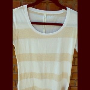 LULULEMON Yogi Tee Stroll Stripe Short Sleeve