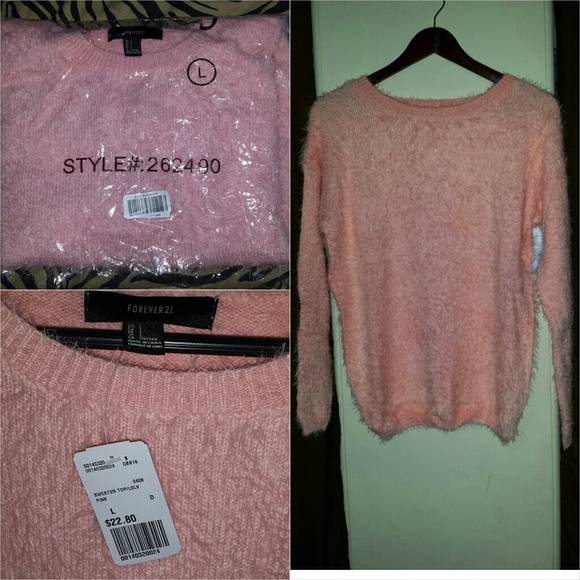 Fuzzy sweater/top