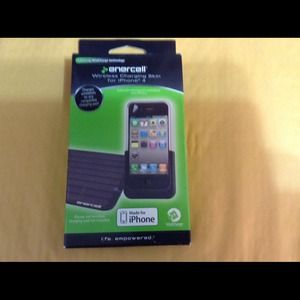 Enercell Wireless Charge Skin for iPhone 4 New