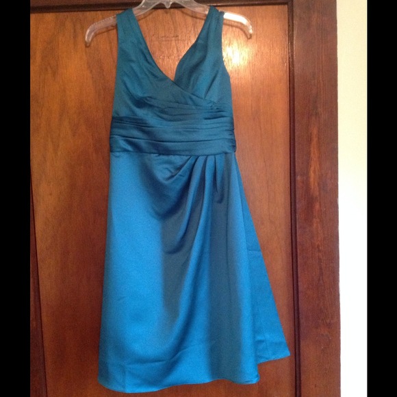 Teal formal dress size 2