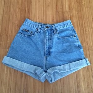 High waisted shorts
