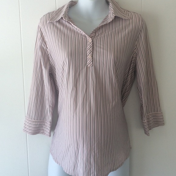 Maternity shirt Liz Lange szL stretch quarter slve