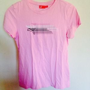 Puma pink shirt
