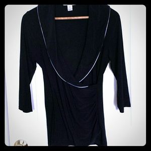 White House Black Market black shirt medium