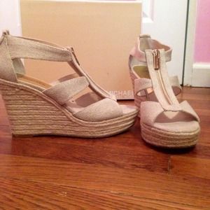 •HOLD• Michael Kors Damita Wedge