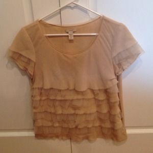 Silk & Tulle blouse