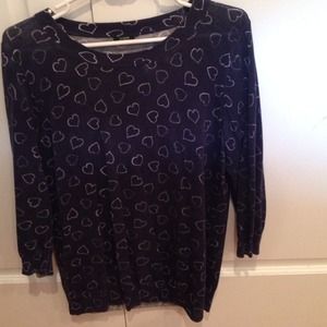 Charming heart sweater