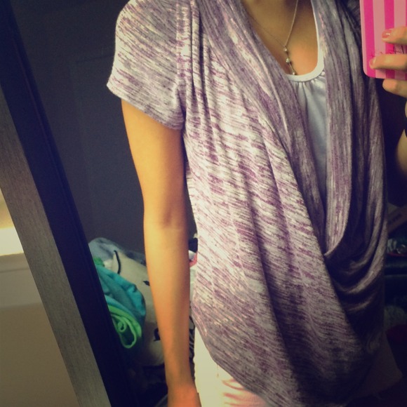 Purple long shirt