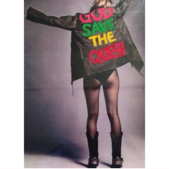 SO XENA Jackets & Blazers - Custom Designed "God Save The Queen" Jacket.
