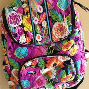 Vera Bradley Double Zip Backpack