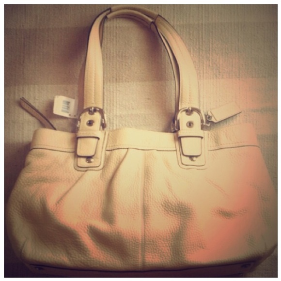 Coach Handbags - Coach soft pebble leather handbag PRICE FIRM