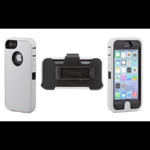 OtterBox Defender Series Case for iPhone 5 - White