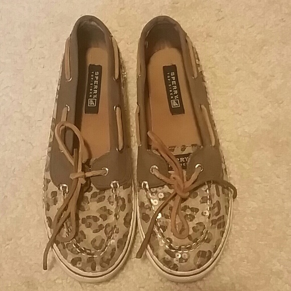 Authentic cheetah Sperry's