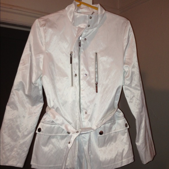 White MK women's jacket