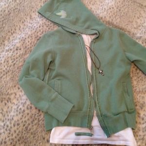 green jacket