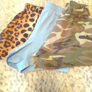 all 3 soffe shorts