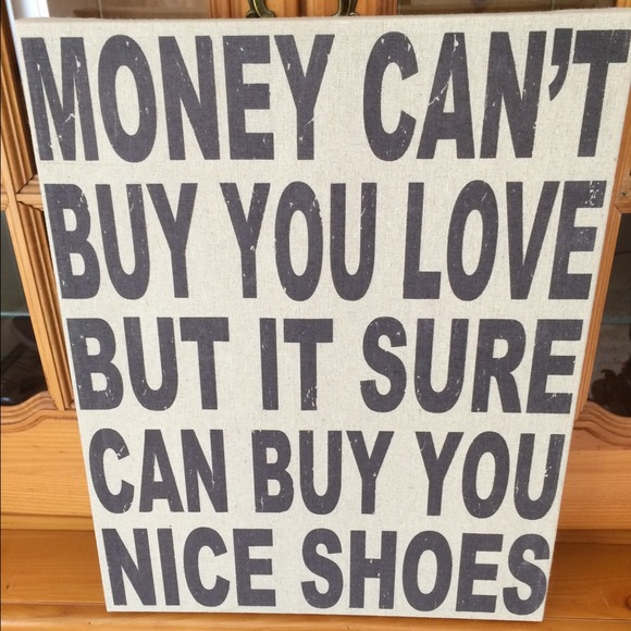 Canvas sign