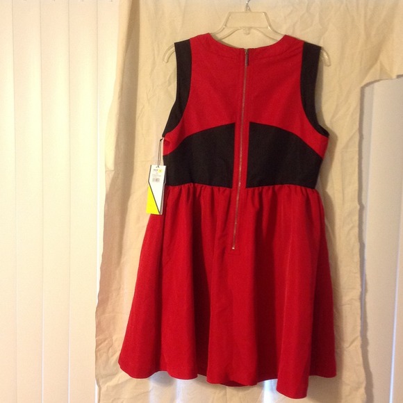 Prabal Gurug for Target Red and Black Dress - Picture 4 of 4