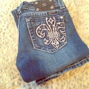 boot cut miss me jeans