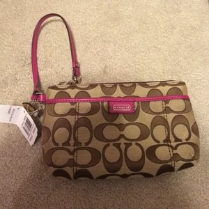 Coach wristlet