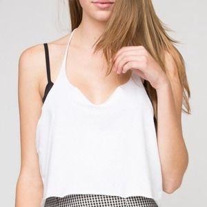 Brandy Melville Genessa Tank in white