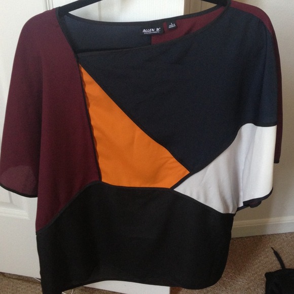 Allen B Color-block top - Picture 3 of 4