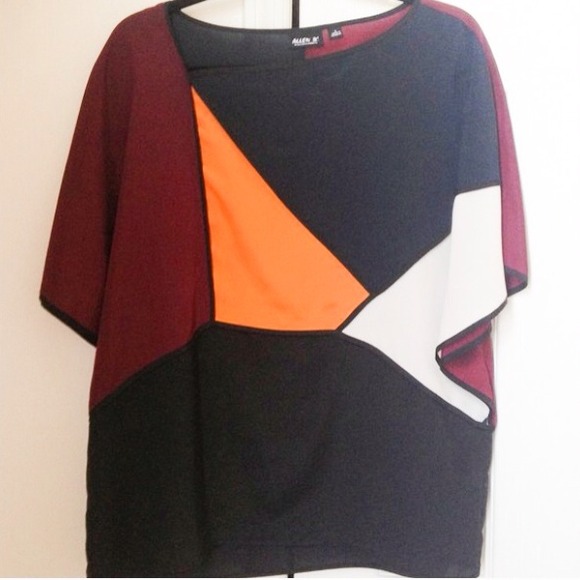 Allen B Color-block top