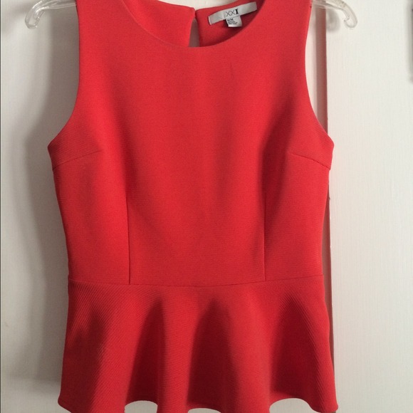 F21 peplum top *sold in bundle* - Picture 1 of 1