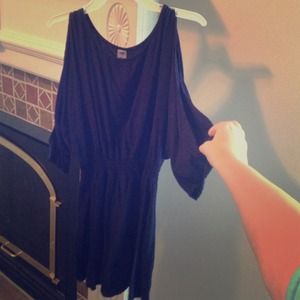 Simple navy dress