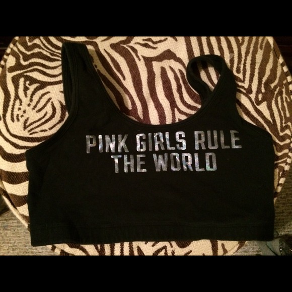 SOLD Victoria's Secret pink sports bra M