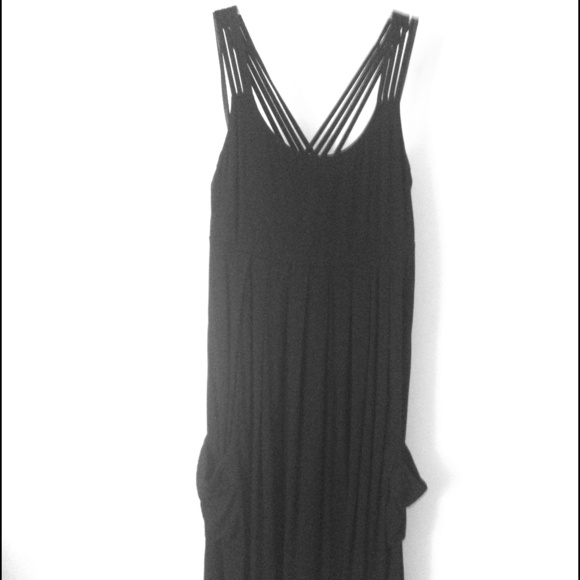 Black Strappy Calvin Klein Dress