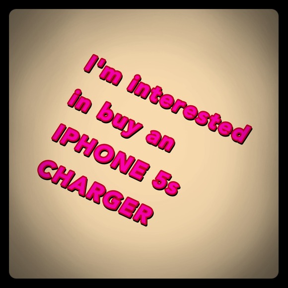 I want to but a new charger