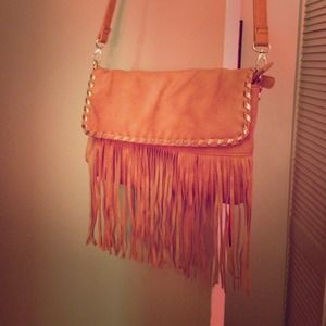 Steve Madden fringe cross body purse