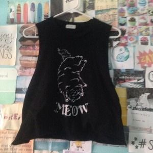 brandy melville meow top